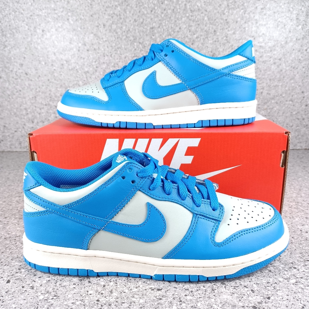 Nike Dunk Low Light Photo Blue Silver Sneakers